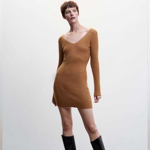 Short sweater dress - Picture 3 of 6